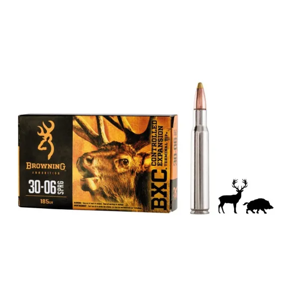 Munition grande chasse Browning BXS cal. 300 Win Mag Munition grande chasse Browning cal. 300 Win BXS 180 gr - grande chasse