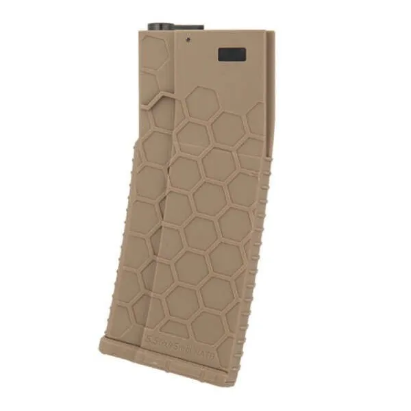 Chargeur AEG Mid-cap 120 coups Hexmag Dark Earth Chargeur dark earth 120 coups LT AEG HEXMAG