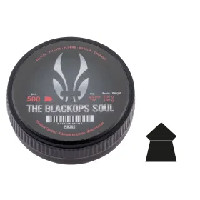 Plombs The Black Ops Soul à tête pointue cal. 4,5 mm