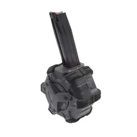 Chargeur Gaz Adaptative Drum pour série Hi-capa 350 billes