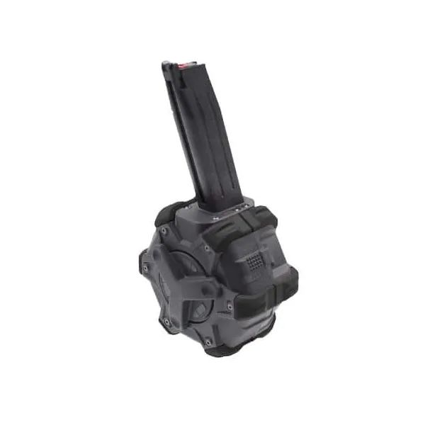 Chargeur Gaz Adaptative Drum pour série Hi-capa 350 billes