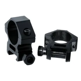 Colliers de montage RTI 25.4 mm - Serrage écrou Rail 11mm - Bas