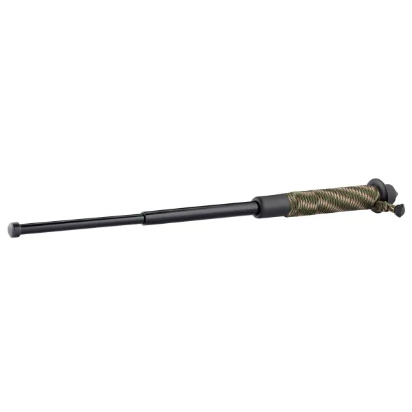 Matraque téléscopique de survie - Manche paracorde camo Matraque 63 cm
