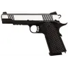 Réplique GBB 1911 MEU Rail Raven full metal gaz noir silver 1,0J