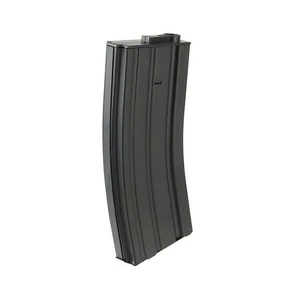 Chargeur Mid-cap métal 120 billes pour M4 AEG Chargeur Mid-cap métal 120 billes