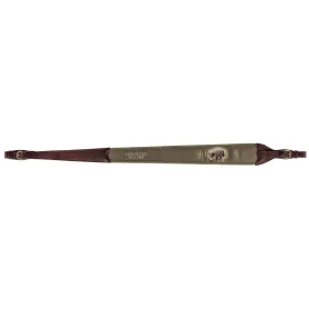 Bretelle carabine en cuir sanglier - Country Sellerie