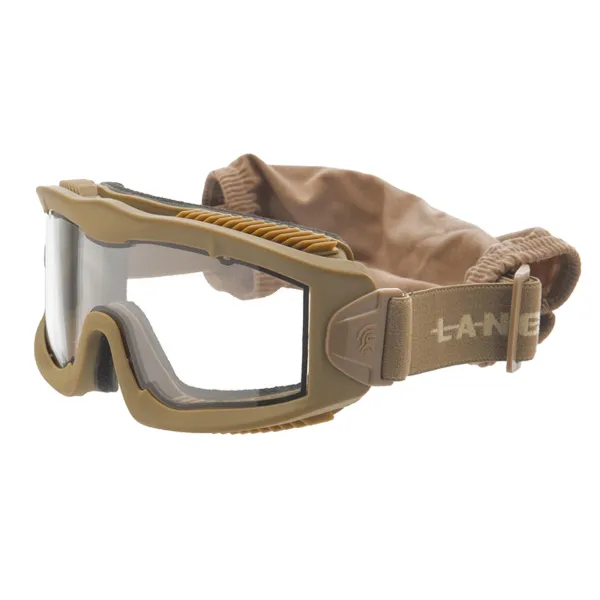 Masque série AERO Thermal Tan Verre clair