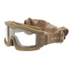 Masque série AERO Thermal Tan Verre clair