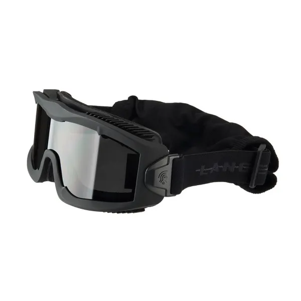 Masque série AERO Thermal noir smoke Verre fumé