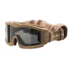 Masque série AERO Thermal Tan smoke Verre fumé