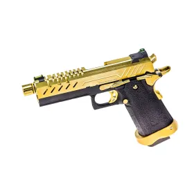 Réplique GBB gaz Hi-Capa 4.3 Noir / Or 0,9J