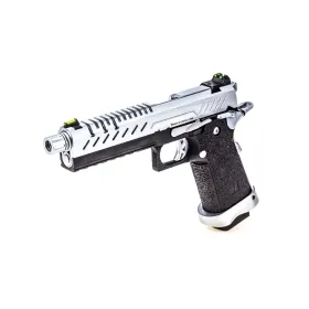 Réplique GBB gaz Hi-Capa 5.1 Noir / Chrome 1,0J