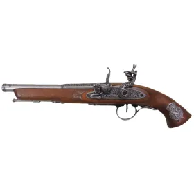Réplique décorative Denix de pistolet à silex 18ème siècle Pistolet Napoléon 18ème