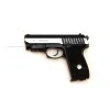 Pistolet CO2 culasse mobile BORNER PANTHER 801 cal. 4.5mm BB's avec laser intégré Pistolet