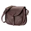 Sac à cartouches en cuir pleine fleur SAC CARTOUCHES (x100)-POCHE PERMIS-CUIR PLEINE FLEUR-BRETELLE REGLABL