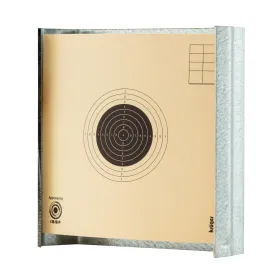 Porte-cible 10 x 10cm Shoot Again plat PORTE CIBLE PLAT TOLE GALVA 4.5MM / CARTON 10 X 10*****AP***