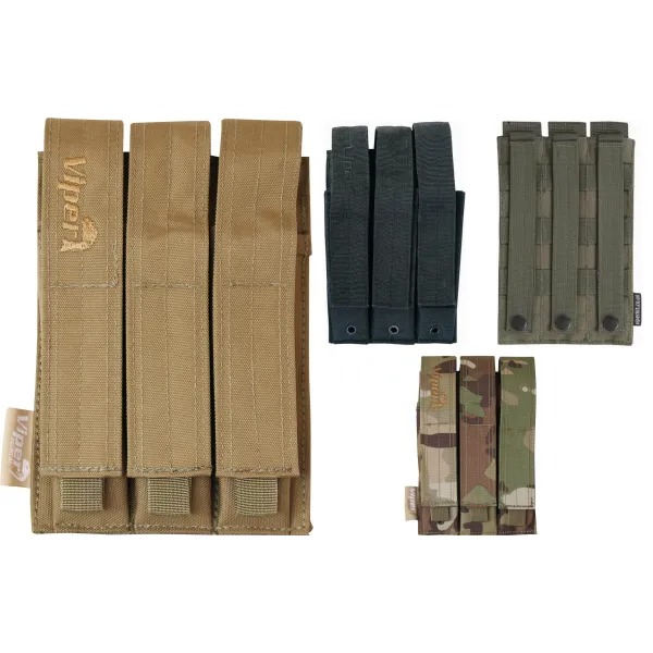 Poche Molle triple chargeurs ARP9 et PM5 Viper VERT