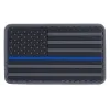 Patch PVC Drapeau USA Bleu line