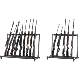 Râtelier vertical en métal pour armes 5 armes