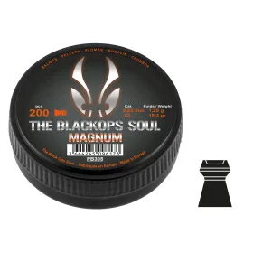 Plombs The Black Ops Soul MAGNUM Cal. 5,5 mm PLOMBS BO The BLACK OPS soul MAGNUM