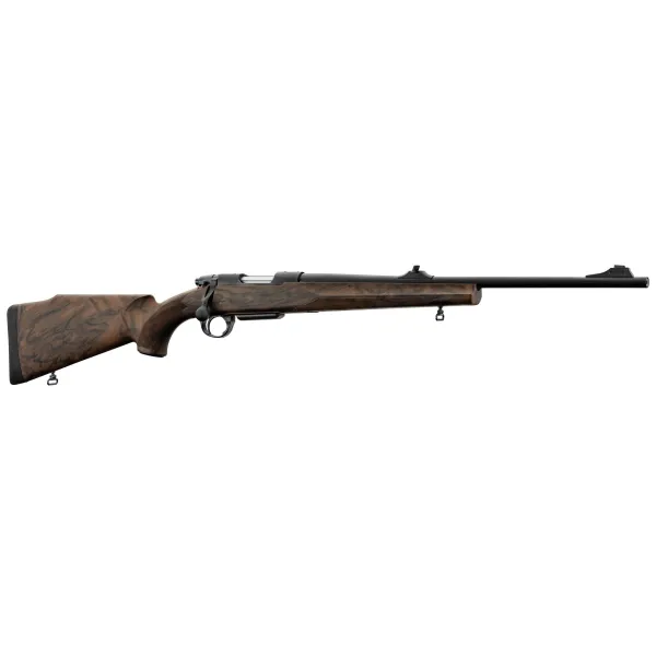 Carabine de chasse Renato Baldi CF01 Affût à crosse aspect bois avec canon fileté Baldi CF01 Cal 222 Rem droitier - Battue