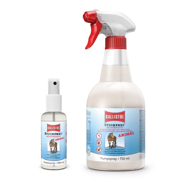 Répulsif insectes piqueurs pour animaux BALLISTOL Stichfrei Répulsif 750 ml