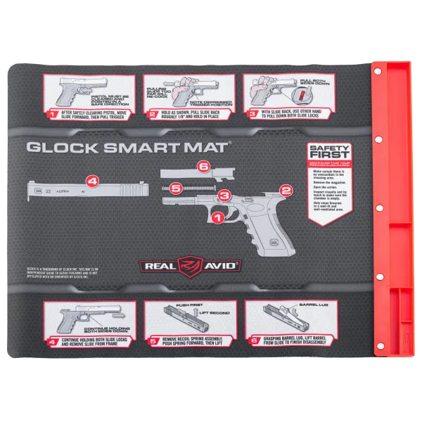 REAL AVID Tapis de démontage Glock Tapis de démontage Glock