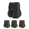 Holster rigide Quick Release pour Glock 17 Droitier Noir