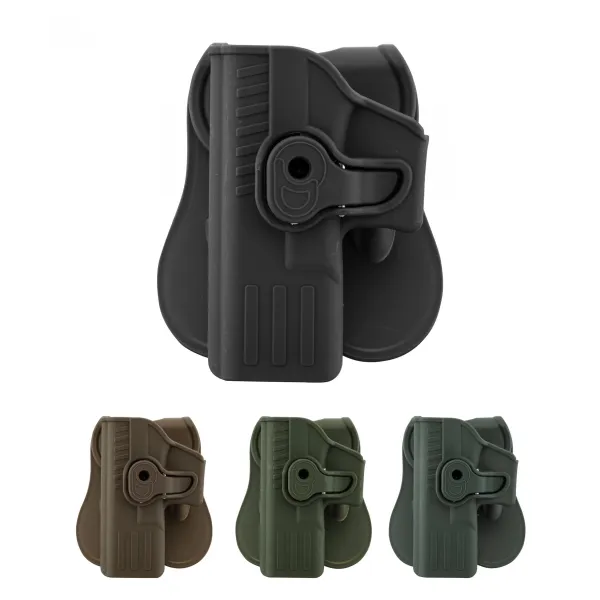 Holster rigide Quick Release pour Glock 17 Gaucher TAN