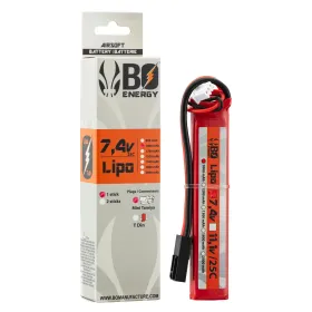 1 stick batterie Lipo 2S 7.4V 1000mAh 25C 1 stick - 1000mAh 25C - Mini Tamyia