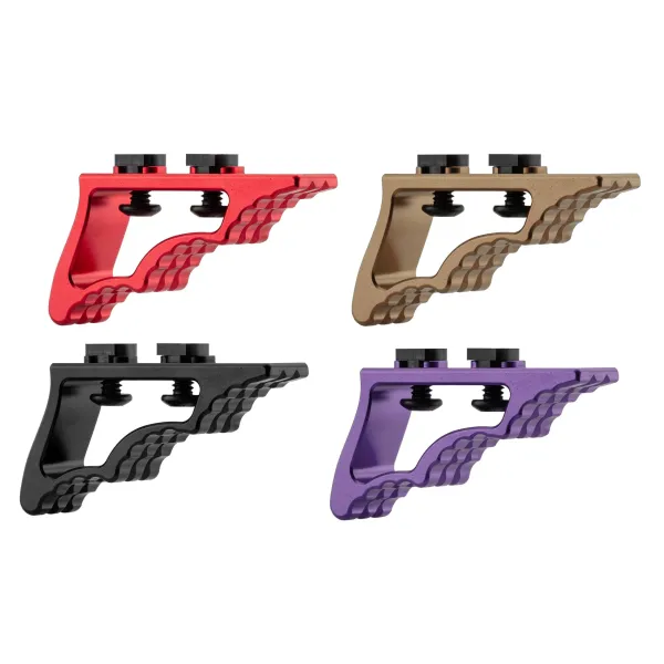 Angle Grip Aluminium CNC M-LOK / Keymod VIOLET
