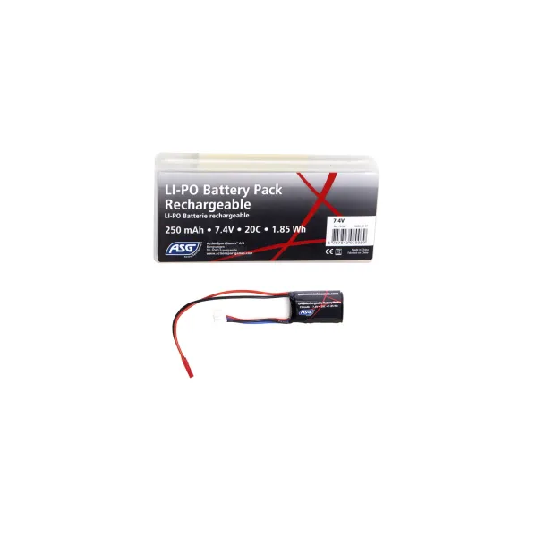 HPA batterie Lipo 2S 7.4V 250mAh 20C