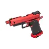 Réplique GBB gaz Vorsk CS Hi-Capa Vengeance Compact Noir / Rouge 1,0J