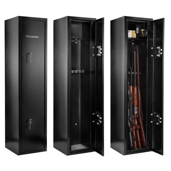 Coffre first 7 armes à 2 clefs et 2 serrures - Waldberg Waldberg First 7 armes