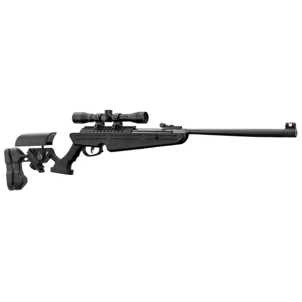 Carabine à air break barrel QUANTICO + lunette 4x32 QUANTICO AIR RIFLE V2, CAL 4.5  19.90J BLACK+4x32 SCOPE !! px NET !!