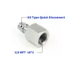 Adaptateur HPA / PCP  1/8 NPT avec connecteur type US