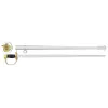 Sabre d'officier doré SABRE OFFICIER DORE AVEC GAINE - LAME 77.5CM