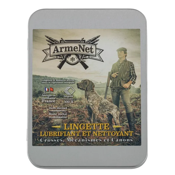 Armenet Lingettes lubrifiant et nettoyant petit modèle ARMENET LINGETTES PETIT MODELE
