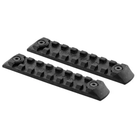 Set de 2 rails picatinny en polymère compatible KEYMOD - NOIR SET 2 RAILS POLYMERE PICATINNY COMPATIBLE KEYMOD - NOIR