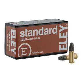 Cartouches Eley Standard cal. 22 LR Standard Bte 500