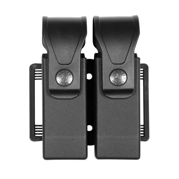 Porte chargeur double universel VEGA HOLSTER pour pistolet PORTE CHARGEUR DOUBLE POLYMERE UNIVERSEL PISTOLET