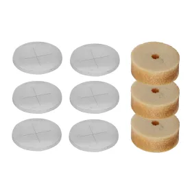 Kit de remplacement chicanes polymères pour silencieux COBRA KIT REMPLACEMENT CHICANES CAOUTCHOUC POUR  COBRA RB -SAI122-