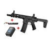 Pack complet Réplique M4 Falcon 904 AEG Mosfet et E.T.U programmable 1,3J + batterie Lipo + chargeur