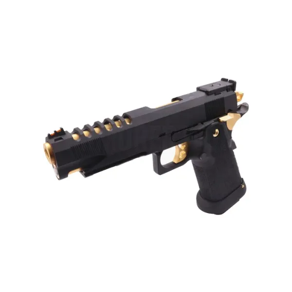 Réplique Hi-Capa 5.1 HX2701 full gaz GBB noir et or REP GBB AW HX2701 5.1 BLACK/GOLD