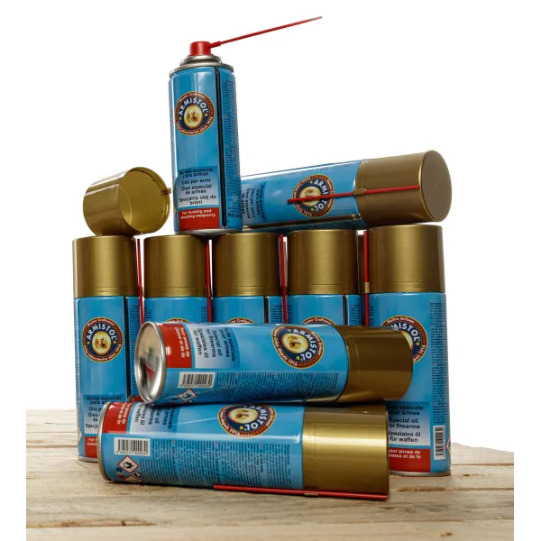 Pack de 12 aérosols d'huile Armistol pour arme PACK DE 12 HUILE ARMISTOL SPRAY 200ML