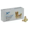 Munitions ATS X-Force Cal. 9x19 mm LUGER 124 grs - Boîte de 50 ATS AMMUNITION 9X19 FMJ 124 GRAIN CIP BTE/50