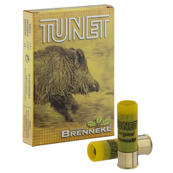 Cartouches de chasse TUNET Brenneke bourre grasse 20/67 20/67 24 gr