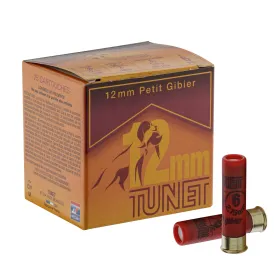 Cartouches TUNET 12 mm Plomb 6 à 8 cal. 36/50 12 mm Plomb n°8
