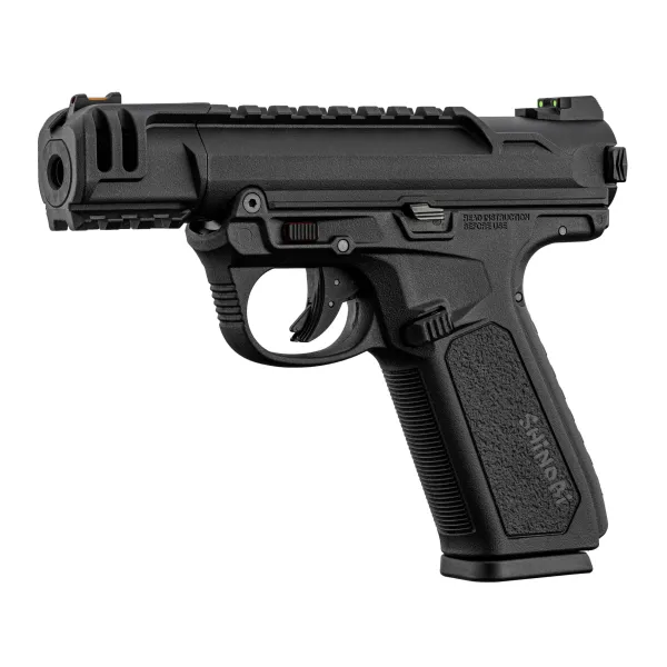 Réplique GBB gaz AAP-01 ASSASSIN Semi & Full auto noir 0,95J court