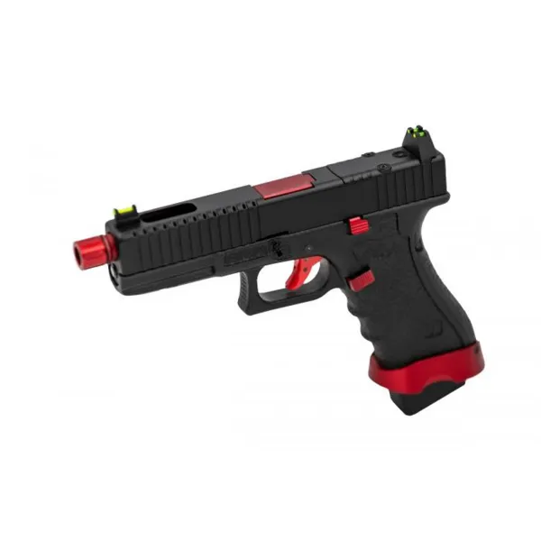 Réplique GBB VORSK EU7 Tactical Rouge match